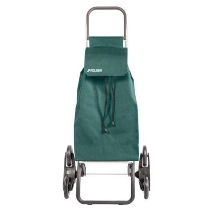 Carro de compra Saquet Ln 6 ruedas sube escaleras verde